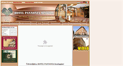 Desktop Screenshot of hotelpannonia-miskolc.hu